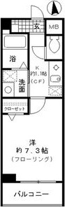 地下鉄東山線 中村日赤駅 徒歩9分 4階建 築26年の間取り写真