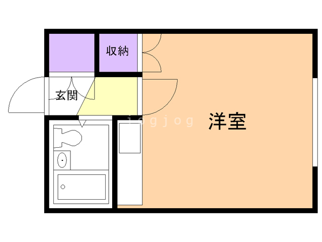 杉林ハイツの間取り