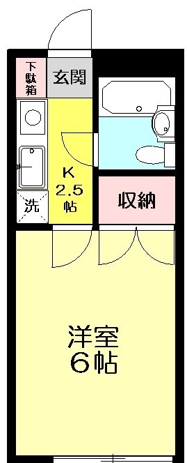 サンハウス川角_間取り_0