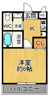 メゾンソレイユの間取り