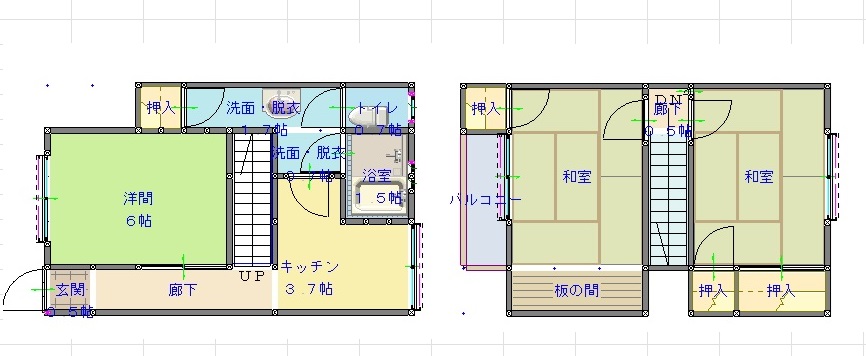 ハイムサンシャインの間取り