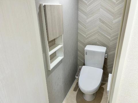 トイレ　※建築中同タイプ