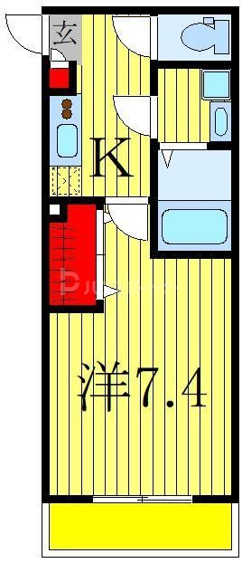 【ジーメゾン泉エルデの間取り】