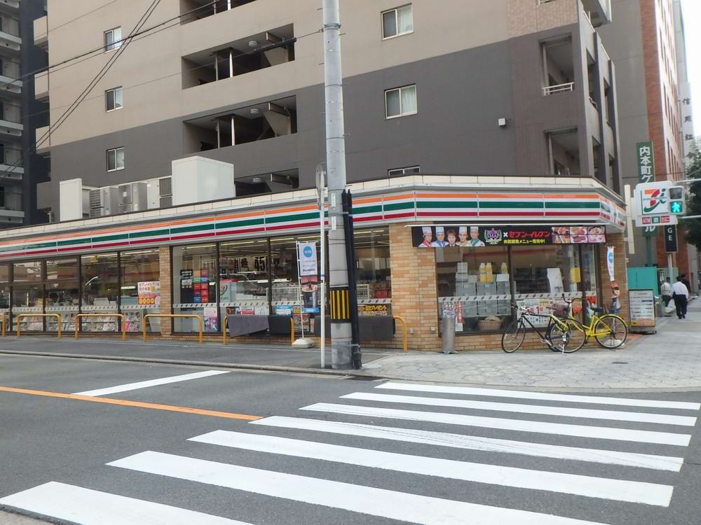 コンビニ　セブンイレブン大阪内本町２丁目店（コンビニ）まで135m