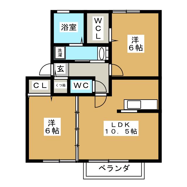 メゾンさくらの間取り