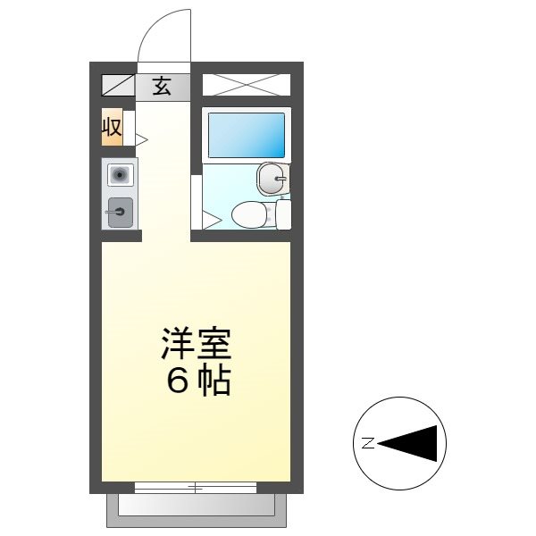 【アップルコート大垣木戸町の間取り】