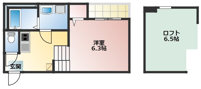 グロリア東海通の間取り