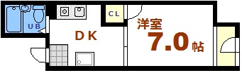 【カーサメントJアベニューの間取り】