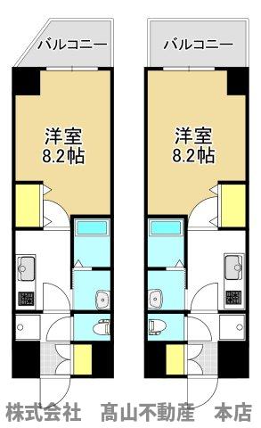 レジェンド赤間駅前の間取り