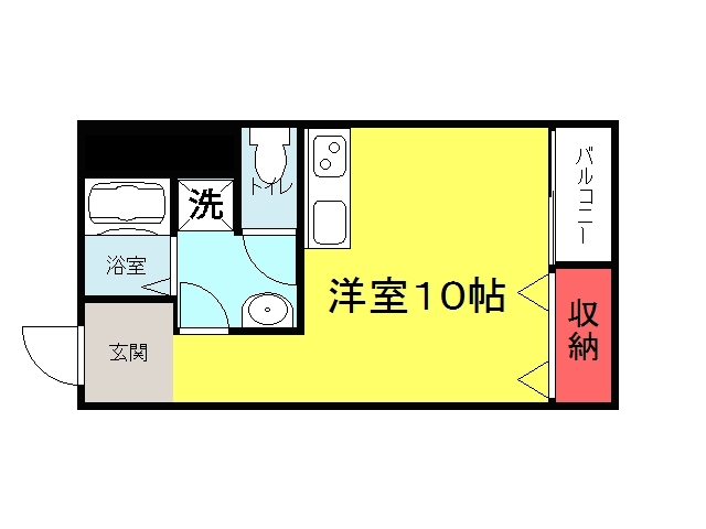 堺市堺区宿屋町東のマンションの間取り