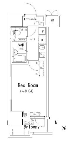 パークアクシス千葉の間取り