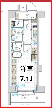 アルコバレーノ竹ノ塚の間取り