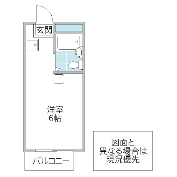 ロマーヌ水戸第3の間取り