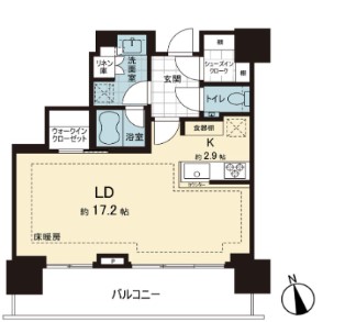 ブランズ渋谷桜丘の間取り