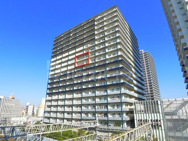 【墨田区京島のマンションの建物外観】