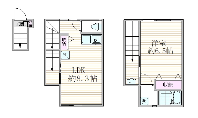 【アールト大山の間取り】