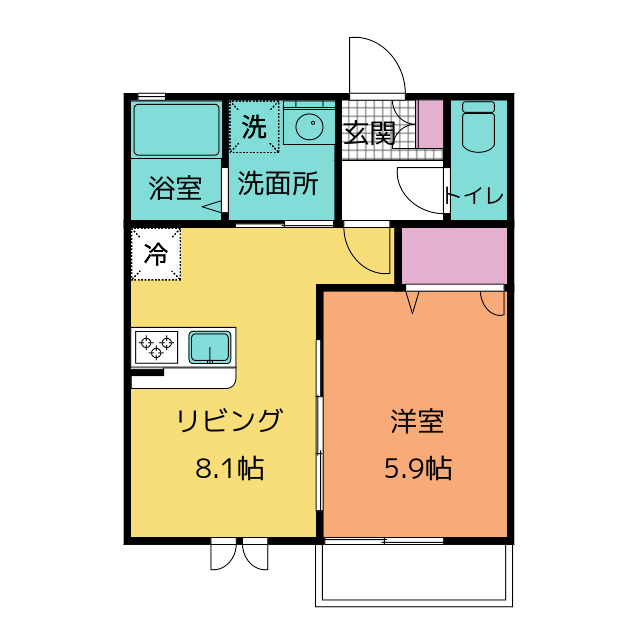 ｐｒｏｓｐｅｒ桑名の間取り