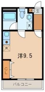 草加市北谷のマンションの間取り