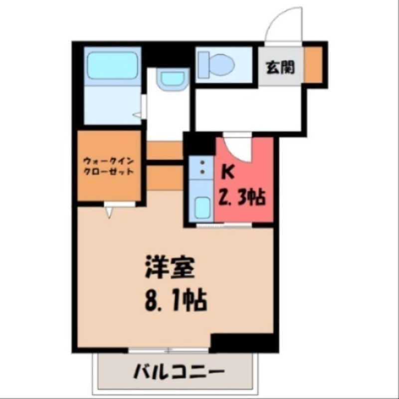 ル・パルク箱森 IIの間取り