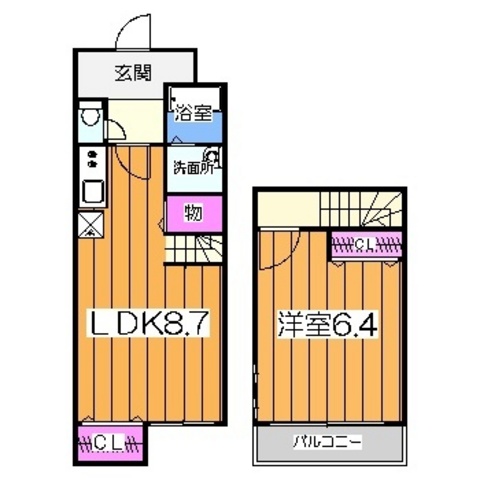 フジパレススリーハーブス東三国ヶ丘の間取り