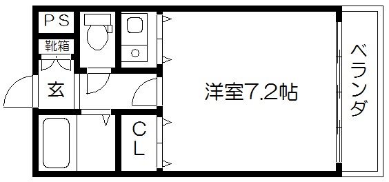 京都リバーサイド北山の間取り