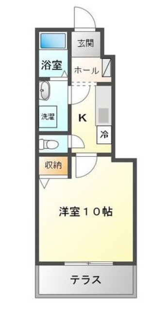 パレット小泉２の間取り