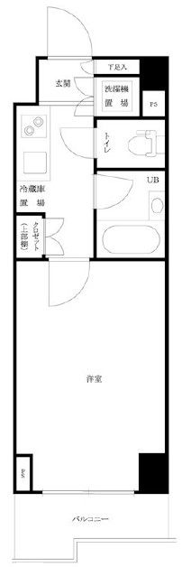 豊島区高田のマンションの間取り