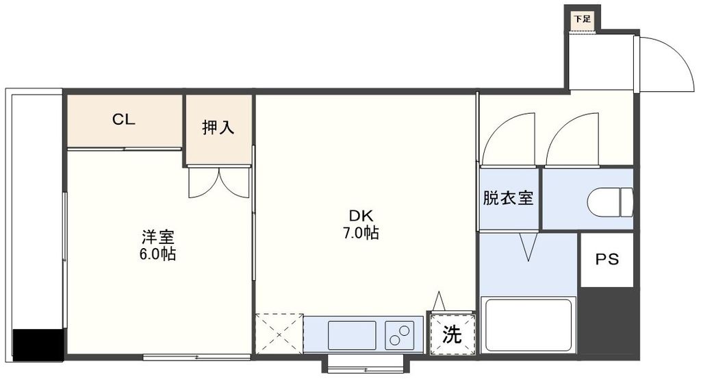 アベニュー明日香マンションの間取り