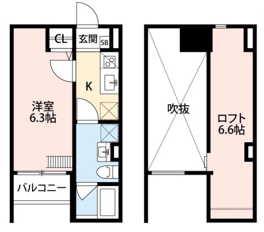 堺市堺区今池町のアパートの間取り