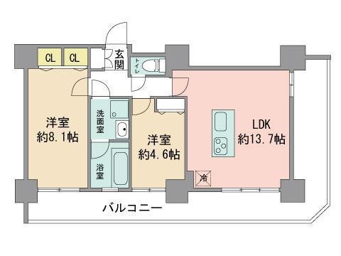 グランドタワー札幌の間取り