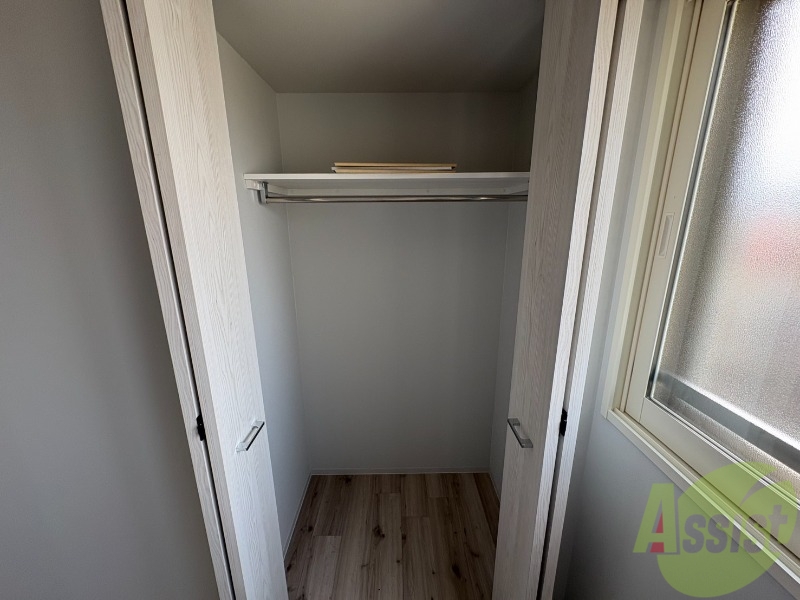 収納　収納を開けてみました！たくさん入りそうですね～