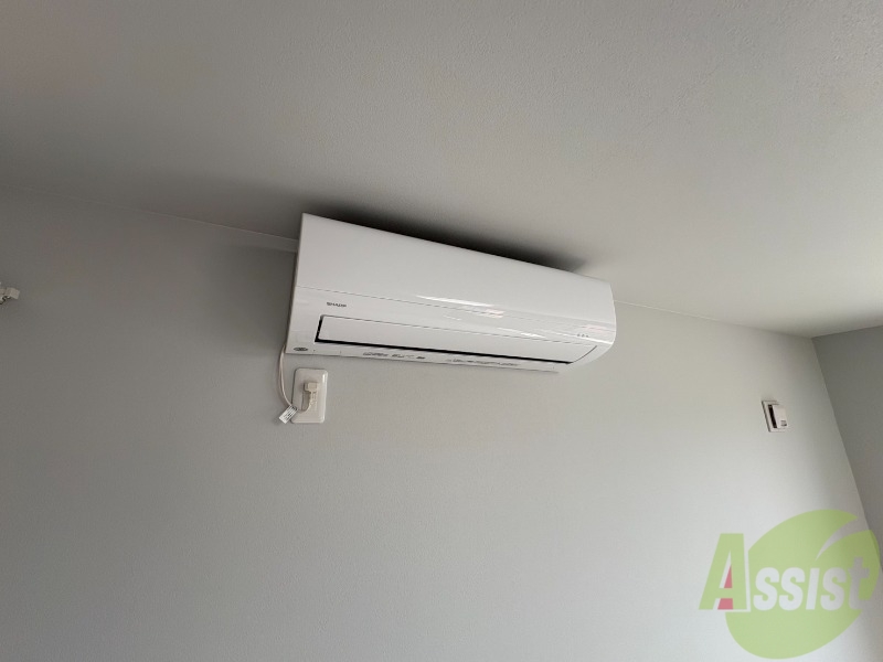 その他設備　エアコンが設置してありますので、寒暖対策もばっちり。