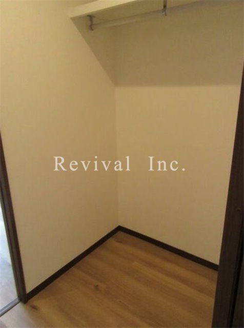 収納　奥行き豊富で大容量の収納がございます