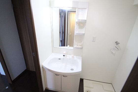 洗面設備　他号室のお写真です