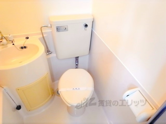 トイレ　ユニットバスのトイレです