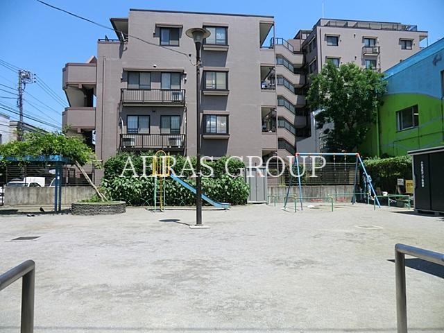 公園　十条仲原一丁目児童遊園（公園）まで464m