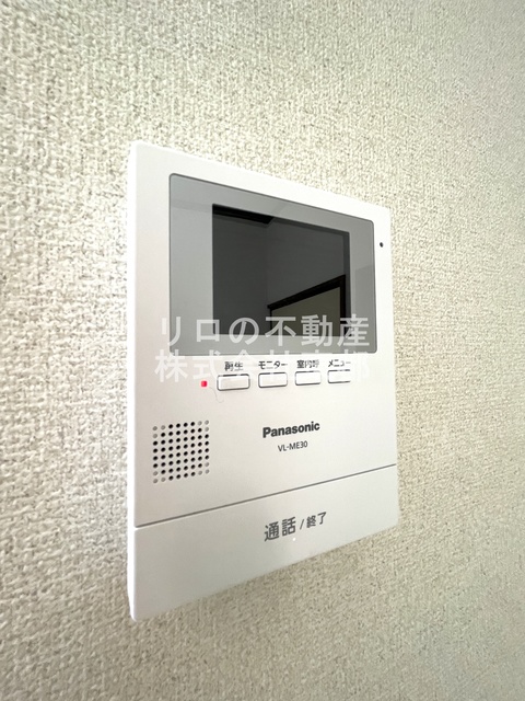 セキュリティ　訪問者が一目で分かるＴＶモニタ付インターホンです！