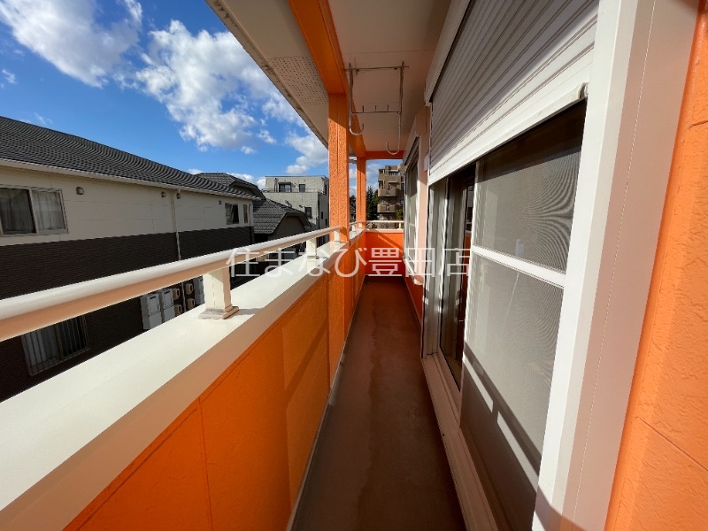 バルコニー　同型別部屋写真