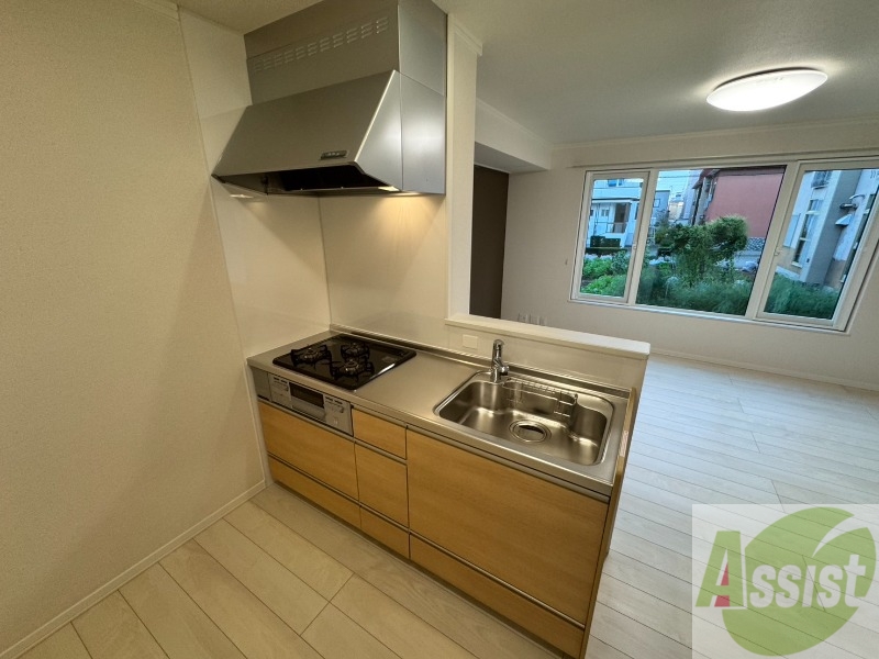 キッチン　システムキッチンなので、すぐお料理に使えます！