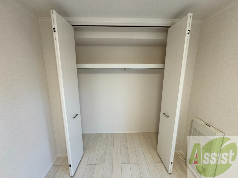 収納　各部屋に収納があります。すっきり片づけましょう！