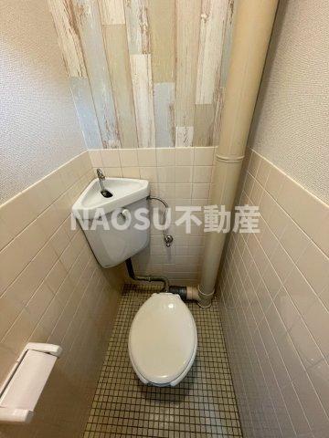 トイレ　ゆったりとした空間のトイレです