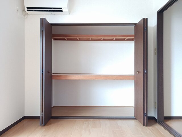 収納　十分な収納スペースがあります