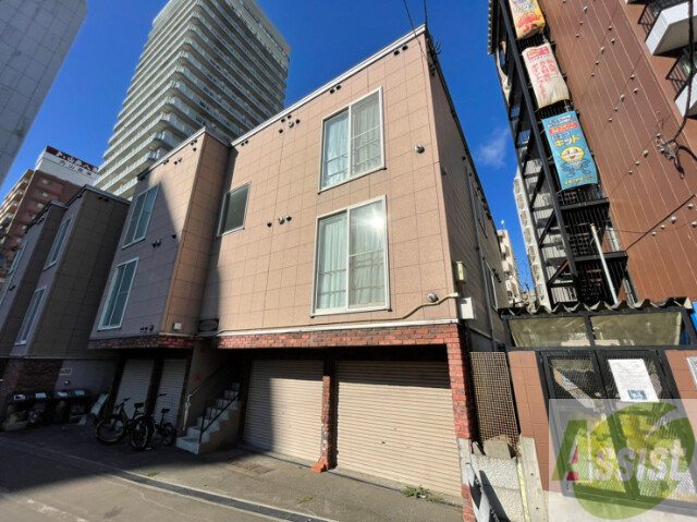 建物外観　札幌市中央区南１３条西「セ・ザンヌ１３」