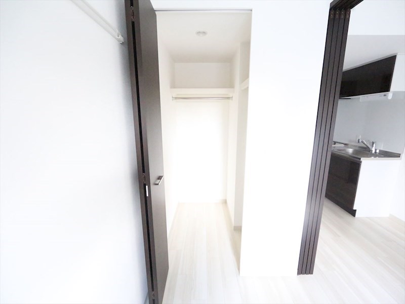 収納　ウォークインクローゼット（収納充実しています）