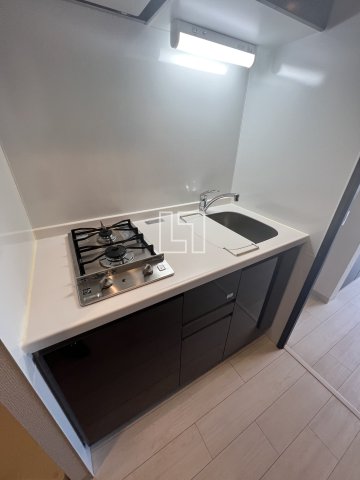 キッチン　エステムコートディアシティWEST　2口ガスシステムキッチン