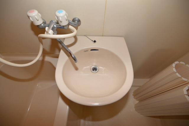 洗面設備　広い洗面スペース