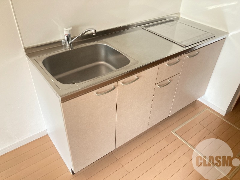 キッチン　２口ＩＨシステムキッチン♪