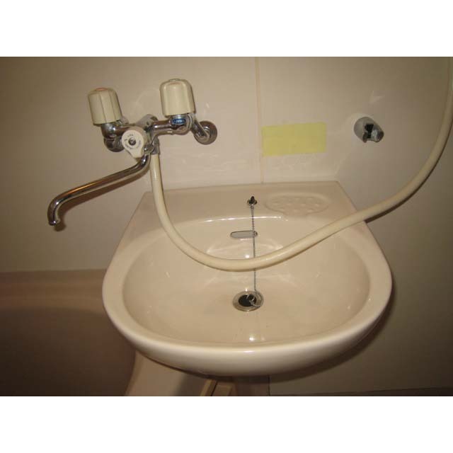 洗面設備　お風呂と一緒