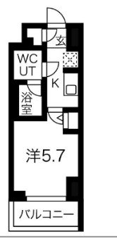 クラリッサ横浜シエルの間取り