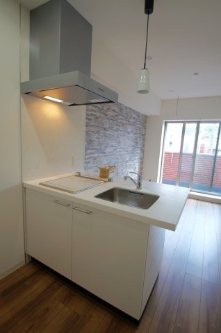 キッチン　火を使わないIHコンロ